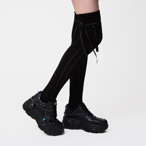 Dungeon Dice Mystic Charm Trainers - Rainbow | UK 7 / Black