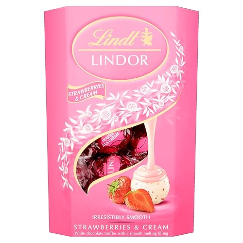 Lindt - Lindor - Strawberries & Cream Cornet - 200g