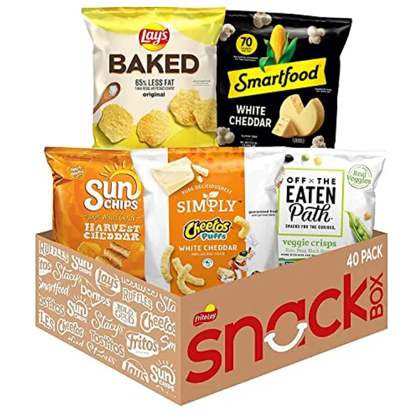 Frito Lay Ultimate Smart Care Package Variety Pack, (Pack of 40) - Positive Choice Pack - 40 Count