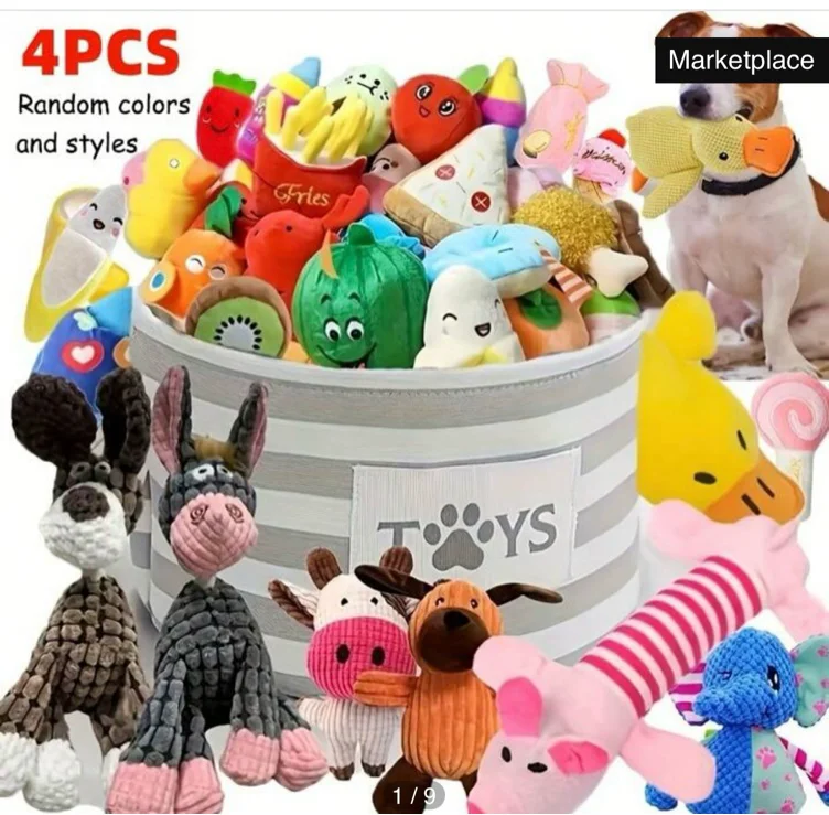 4db/6db/8db/10db színes stílus Véletlenszerű kutyarágójátékok, aranyos fajták, tartós formájú, többszínű kialakítás, bármikor élvezheti a fogzást fogászati játékok, edzési kellékek