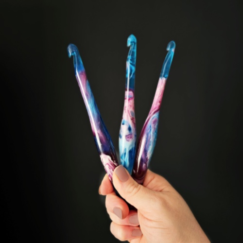 Cancer Streamline Zodiac Crochet Hooks