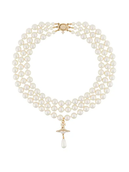 layered pearl necklace