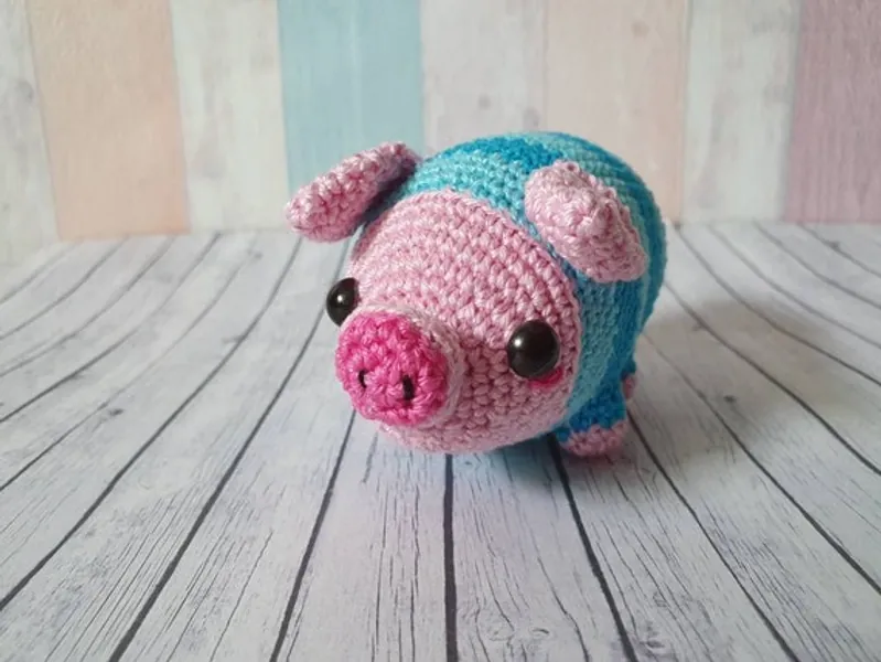 Monster Hunter Amigurumi Poogie Pig Crochet Doll Crochet Deco | Etsy