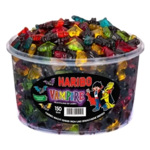 Bat shaped gummies
