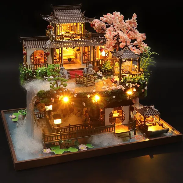 Chinese Garden Castle DIY Kit