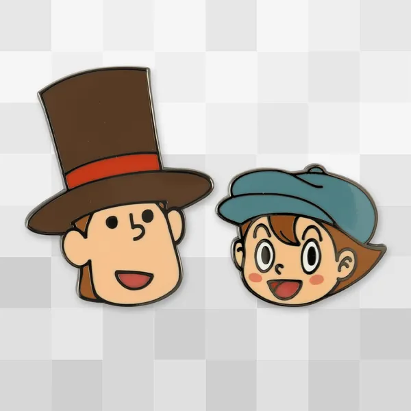 Layton and Luke Pin Set