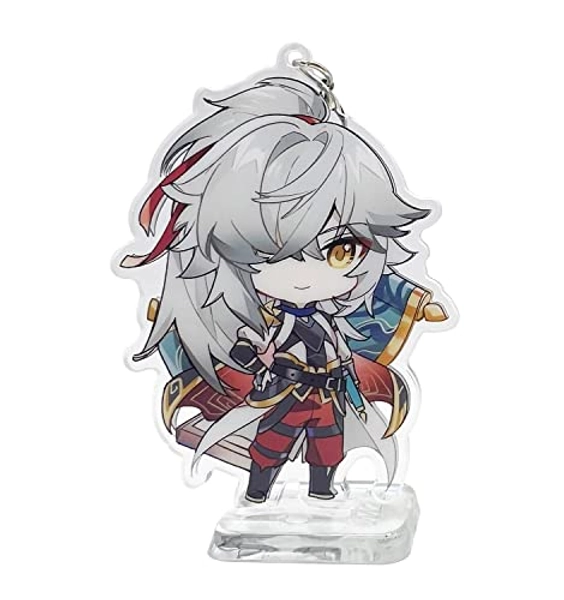 YJacuing Honkai: Star Rail Chibi Cute Acrylic Stand Figure Keychain - Jing Yuan