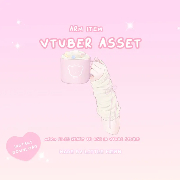 VTuber Asset | Rigged MoonCotton Tea