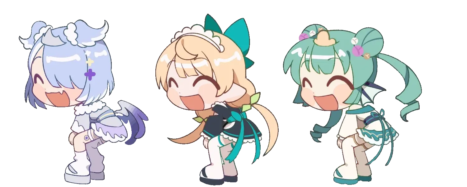suneiruuu | YCH: Animated Chibis Twerking