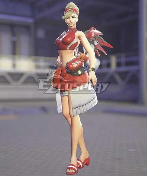 Overwatch 2 Lifeguard Mercy Skin Cosplay Costume