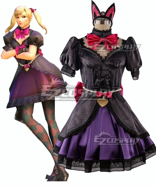 Overwatch OW Black Cat D.Va Dva Hana Song Skin Cosplay Costume - New Edition