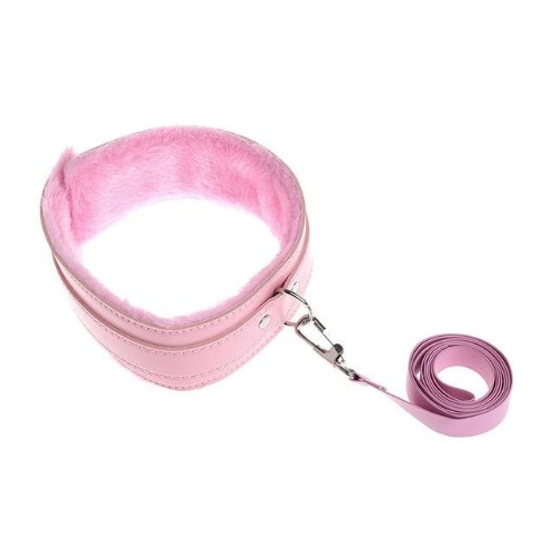 Fur Lined Leash | Pink Leash