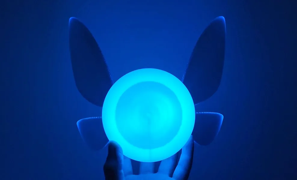 Navi Fairy Night Light, Single Color LED Decoration Ornament, Breath of the Wild Gamer Gift, Desk Decor, Cute Hanging Lamp- Legend of Zelda