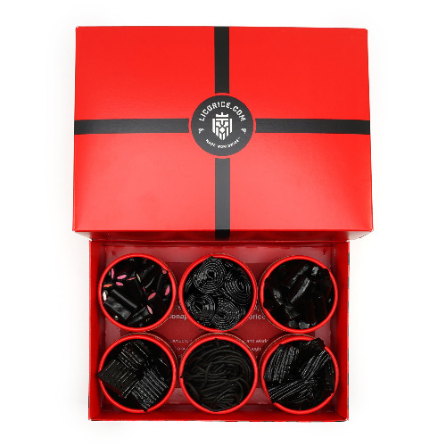 Throne Aither Black Licorice Sampler Pack Gift Box