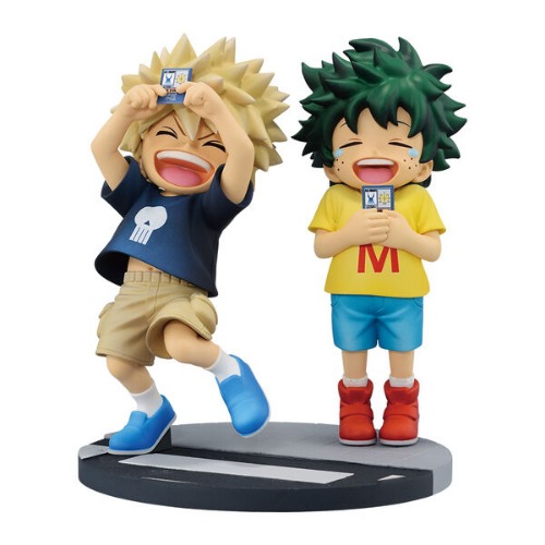 Boku no Hero Academia - Bakugo Katsuki - Midoriya Izuku - Ichiban Kuji Boku no Hero Academia - Tsuranaru Seisou - D Prize (7-Eleven, Bandai Spirits, Ito-Yokado) - Brand New