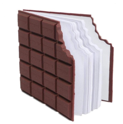 Lankater 1 Pc Praktische Notizblock Rich Chocolate Aromas Notebook Diy Abdeckung Notepad Studenten Papier- Und Schreibwaren