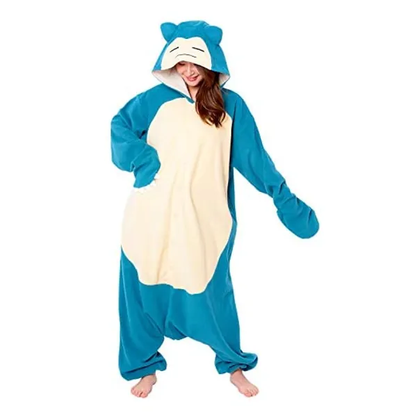 
                            SAZAC Kigurumi - Pokemon - Snorlax - Onesie Jumpsuit Halloween Costume
                        