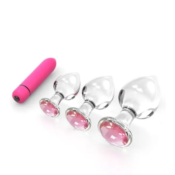 4pcs Glass Butt Plug Set | Etsy
