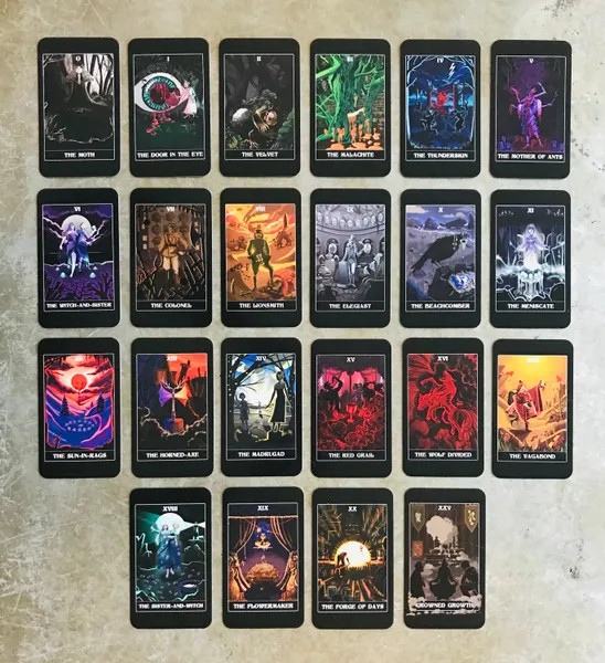 Tarot of the Hours: a 78-Card Tarocchi Deck