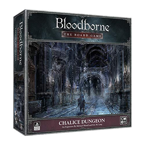 CMON Bloodborne The Board Game Chalice Dungeon Expansion | Strategy Game | Horror Game | Cooperative Game for Adults and Teens | Ages 14+ | 1-4 Players | Average Playtime 60-90 Minutes | Made by CMON