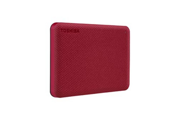 Toshiba Canvio Advance 2TB Portable External Hard Drive USB 3.0, Red - HDTCA20XR3AA - Red - 2TB - Backup 2.0 - Hard Drive