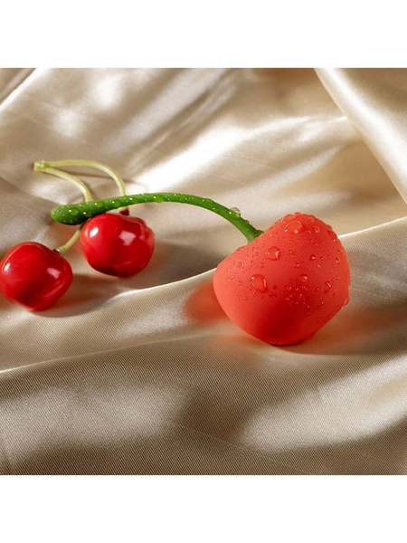 1pc Cherry Shaped Jump Egg Frequency Conversion Female Adult Products Masturbation Device Clitoral Orgasm Vibrator Massage, Jump Egg, Massager, Vibrator