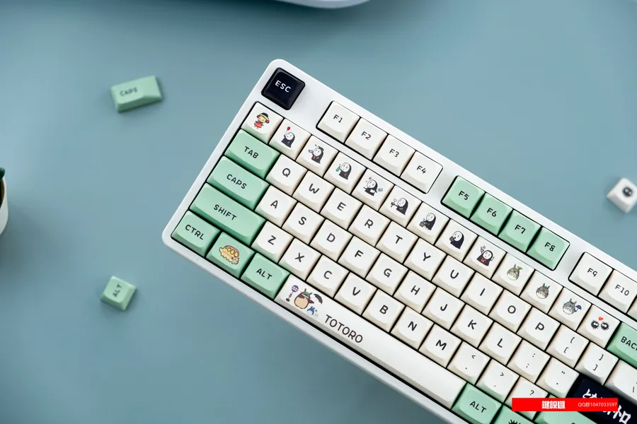 Studio Ghibli KeyCap Set Mint