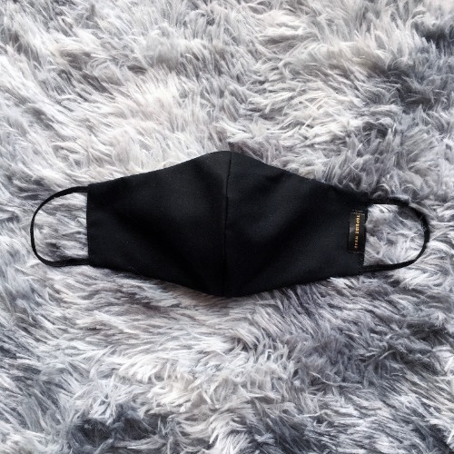 Nanofabric Black Mask - L