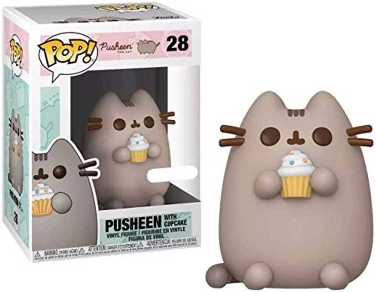 Funko Pop! Pusheen The Cat #28 Pusheen with Cupcake Target Exclusive Vinyl Figure
