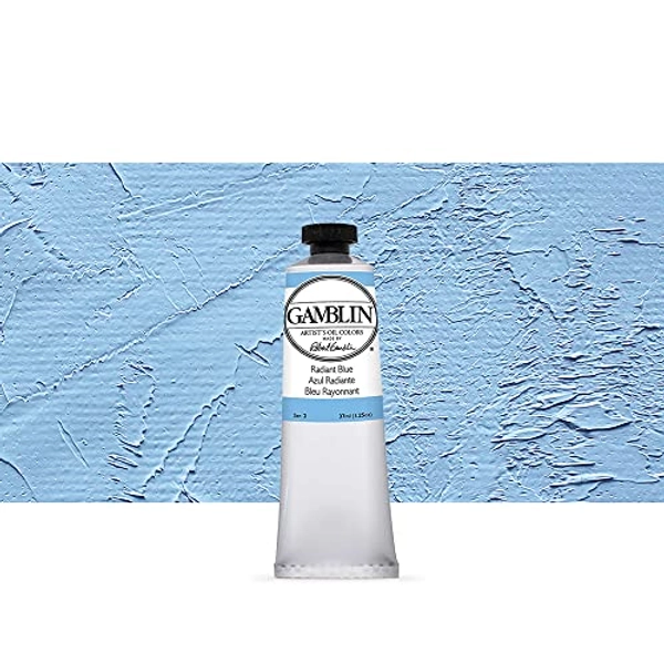 Gamblin Artist Oil Color Radiant Blue 37ml Tube
