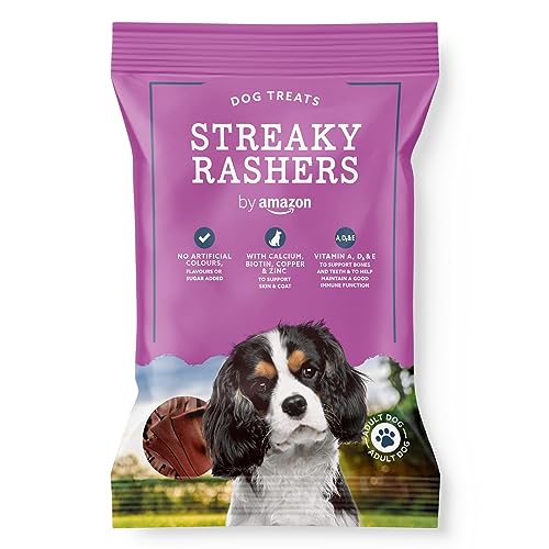 by Amazon - Dog Treats - Streaky Rashers, 85g - Streaky Rashers