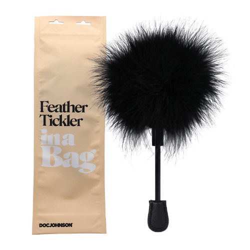 Doc Johnson Feather Tickler In A Bag Black