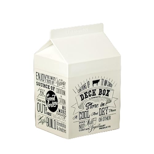 KakapopoTCG The Deck-fast (White): Deck Box, Dice Box for Trading Card Games such as MTG Magic YGO PTCG FaB and other TCGs and DND Spell Cards