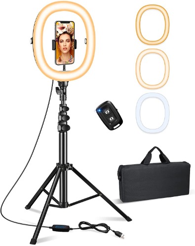 STOON 10.2" Foldable Ring Light with Stand