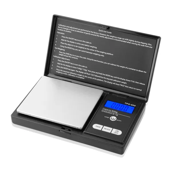 Weigh Gram Scale 600g x 0.1g,Pocket Scale, Digital Jewelry Scale, Food Scale, Kitchen Scale, Digital Pocket Scale -