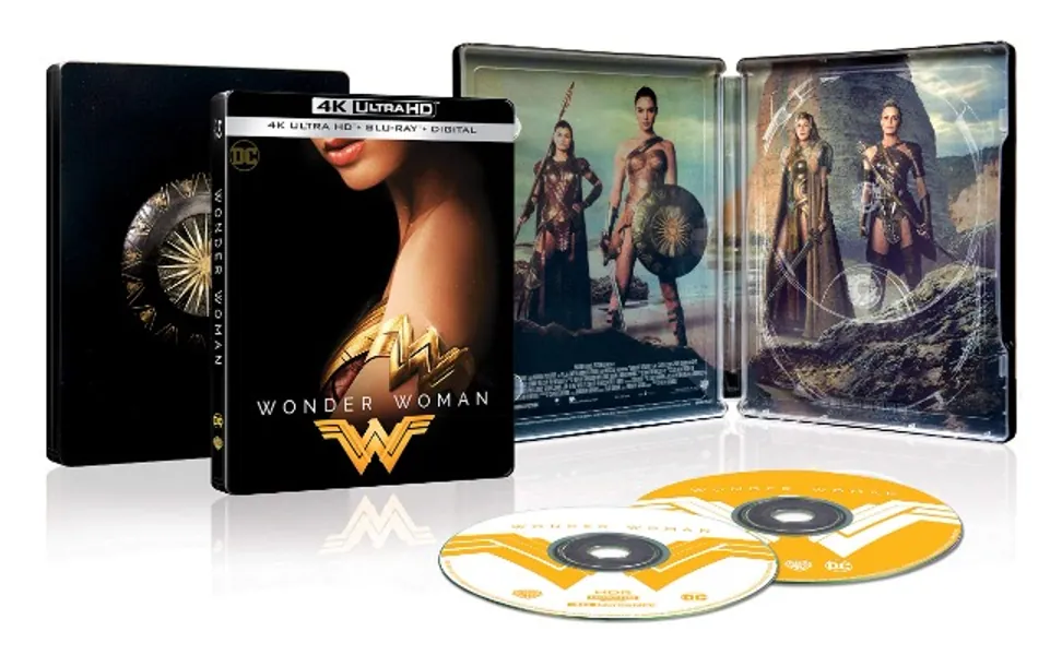 Wonder Woman (Limited Edition Steelbook) [4K Ultra HD + Blu-ray + Digital HD]