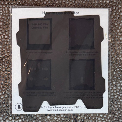ND filter for SX70 — Studio Baxton