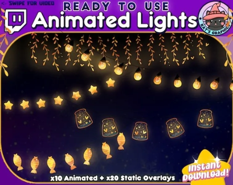 animated fairy lights 