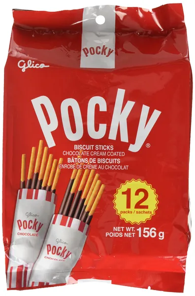 Glico Pocky Chocolate Bag, 156g