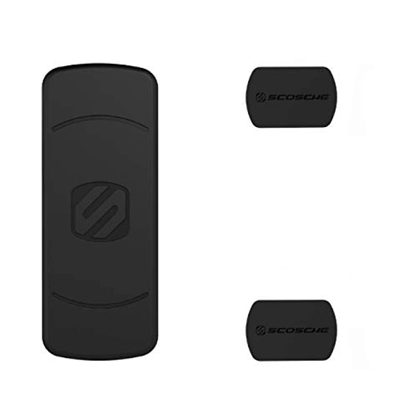 Scosche MDMRK-XCES0 MagicMount Magnetic Mount Replacement Plate Kit for Phone Holders - Black
