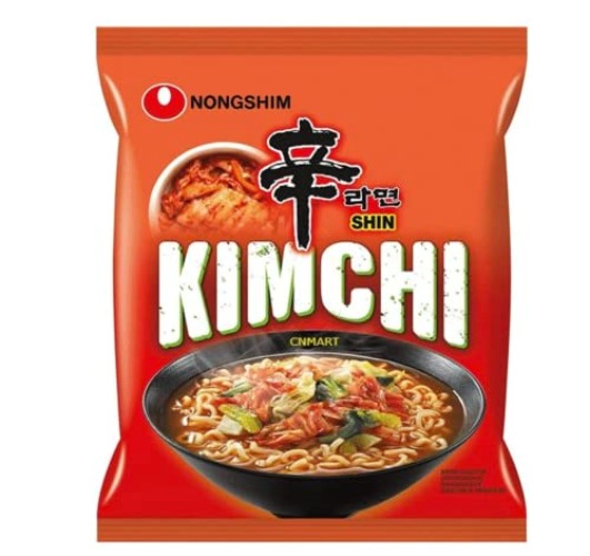 NongShim Kimchi Ramyun Noodle Soup, Pack of 20, BY SPICEHUB - Beef,Garlic,Rice,Shrimp,Wheat - 20 count (Pack of 1)