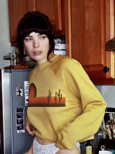 Desert Horizon Cropped Sweatshirt | XL