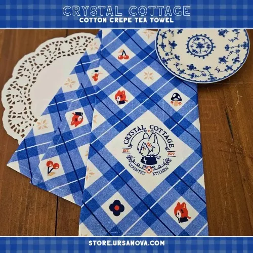 FFXIV Cottage Tea Towel