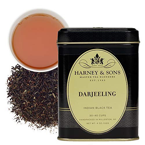 Harney & Sons, Tea Black, Darjeeling, 4 Ounce - Darjeeling - 4 Ounce (Pack of 1)