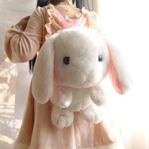 Baby Bun Backpack - White