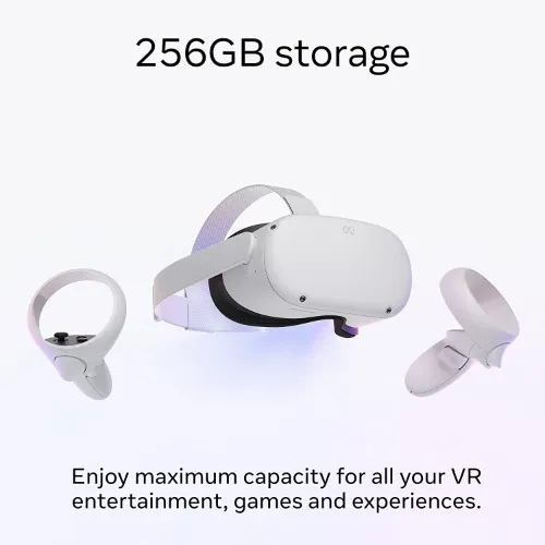 Meta Quest 2 — Advanced All-In-One Virtual Reality Headset — 256 GB Get Meta Quest 2 with GOLF+ and Space Pirate Trainer DX included - Headset Only 256GB