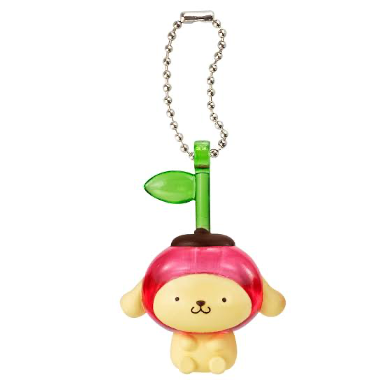 Cherry Pompompurin keychain 