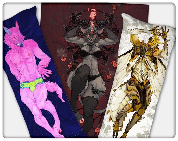 Coey: Monster Pin Ups (Body Pillows and Blankets)