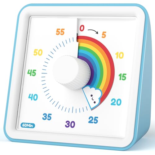 Rainbow 60 Minute Visual Timer