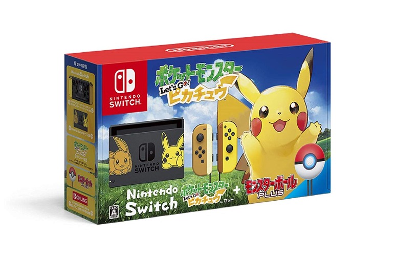 Nintendo Switch Pokemon Let's GO! Special Edition Pikachu　 - Brand New